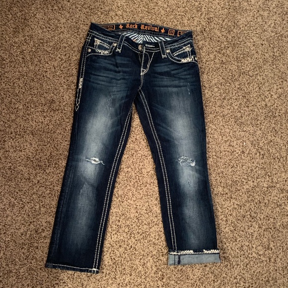 Rock revival elaina crop jeans - Picture 3 of 5